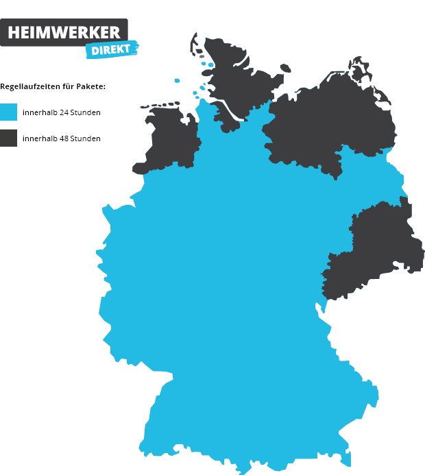 Regellieferzeiten per GLS Regellieferzeiten per GLS